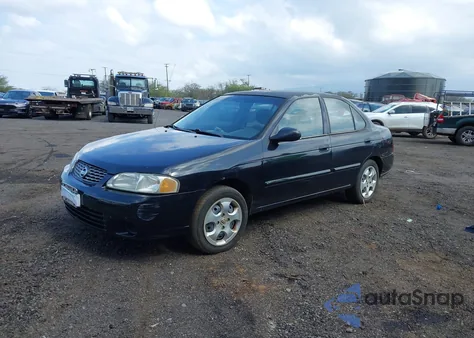 2003 Nissan Sentra Xe from USA, damaged, VIN 3N1CB51D33L802297